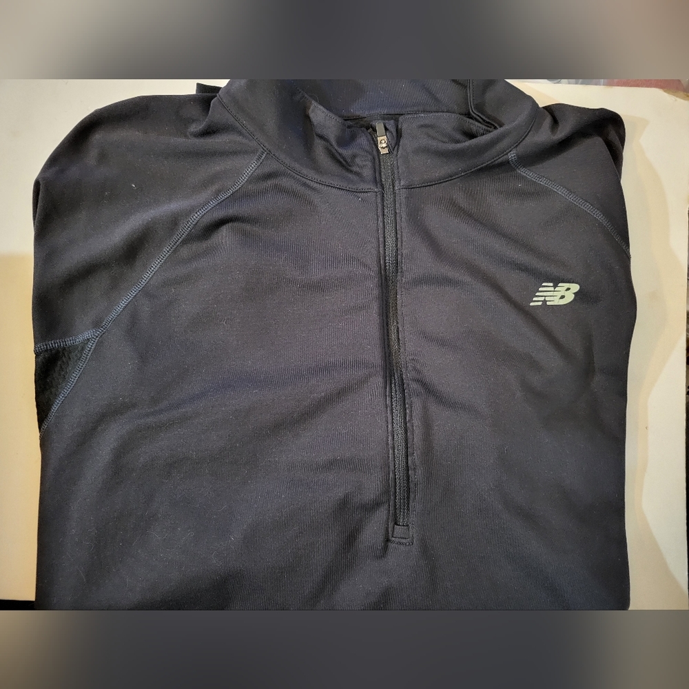 Mens New Balance X Warm Up 3/4 zip Pullover sz XL